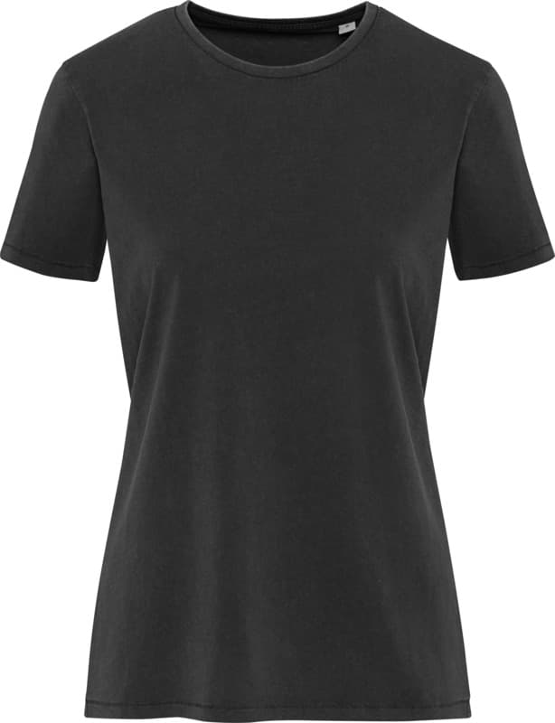 Nanaimo 160 g/m2 short sleeve washed women's t-shirt 2