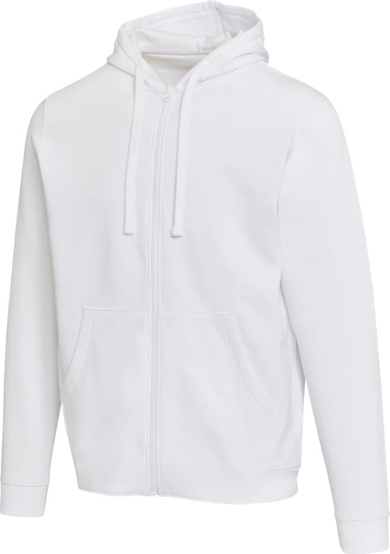 Jasper 280 g/m² OCS organic recycled unisex full zip hoodie