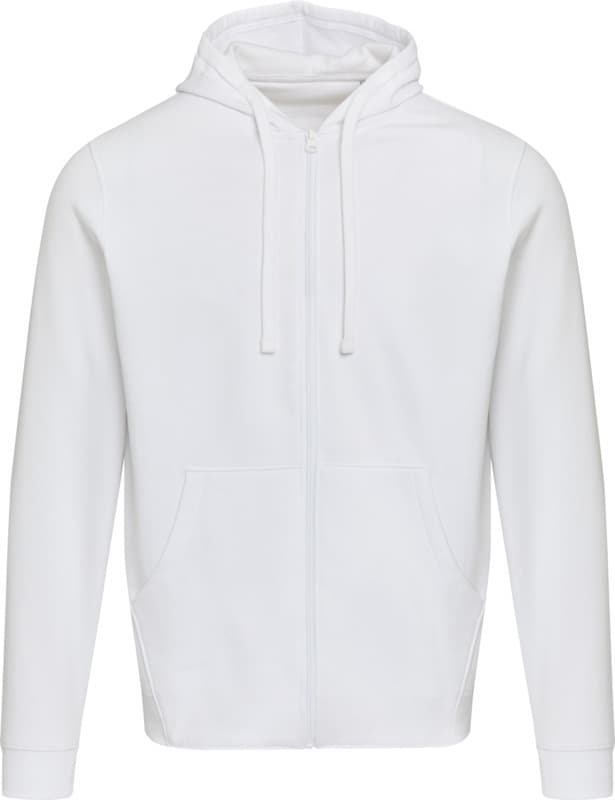Jasper 280 g/m² OCS organic recycled unisex full zip hoodie 2
