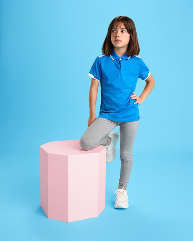 Tamil 150 g/m² short sleeve kids sports polo 3