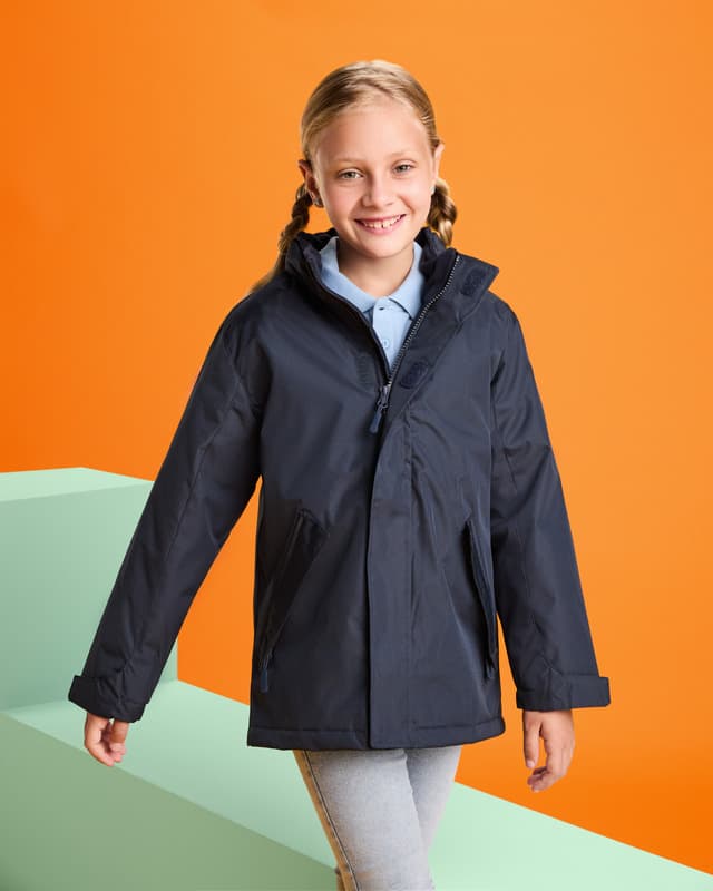 America kids padded parka jacket   3
