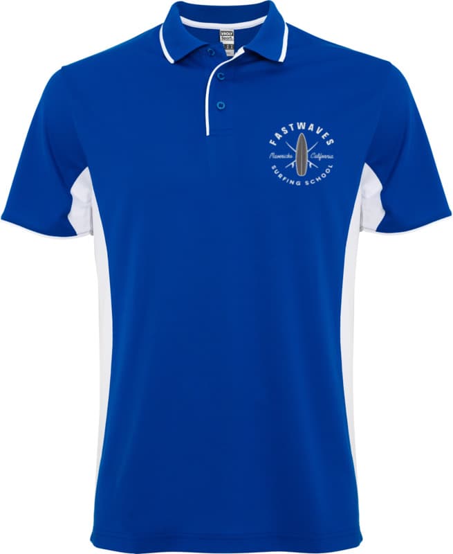 Montmelo 150 g/m² short sleeve unisex sports polo 5