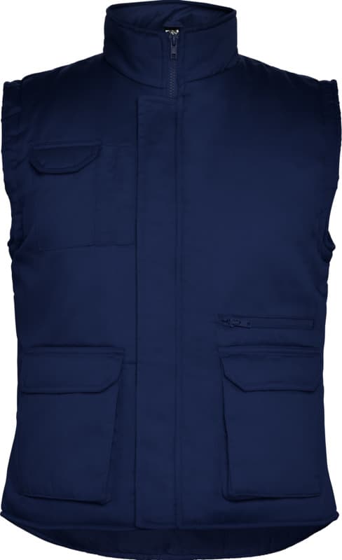 Almanzor multi-purpose workwear bodywarmer with high neck