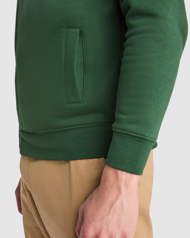 Ulan 280 g/m² unisex full zip sweater 3