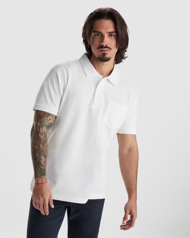 Centauro Premium 220 g/m² short sleeve unisex polo 3