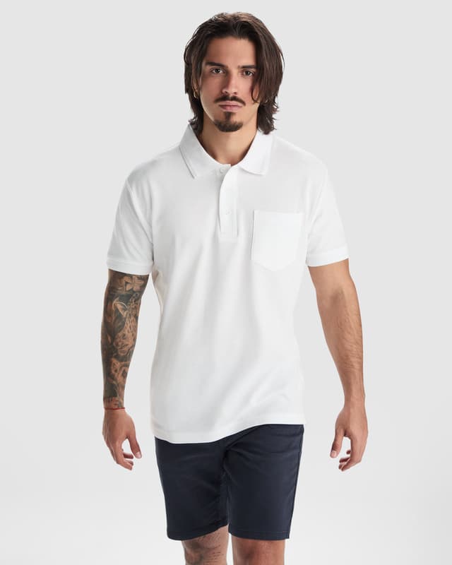Centauro Premium 220 g/m² short sleeve unisex polo 5