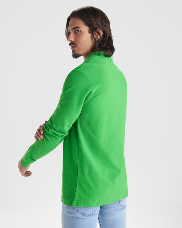 Estrella 220 g/m² long sleeve men's polo 5