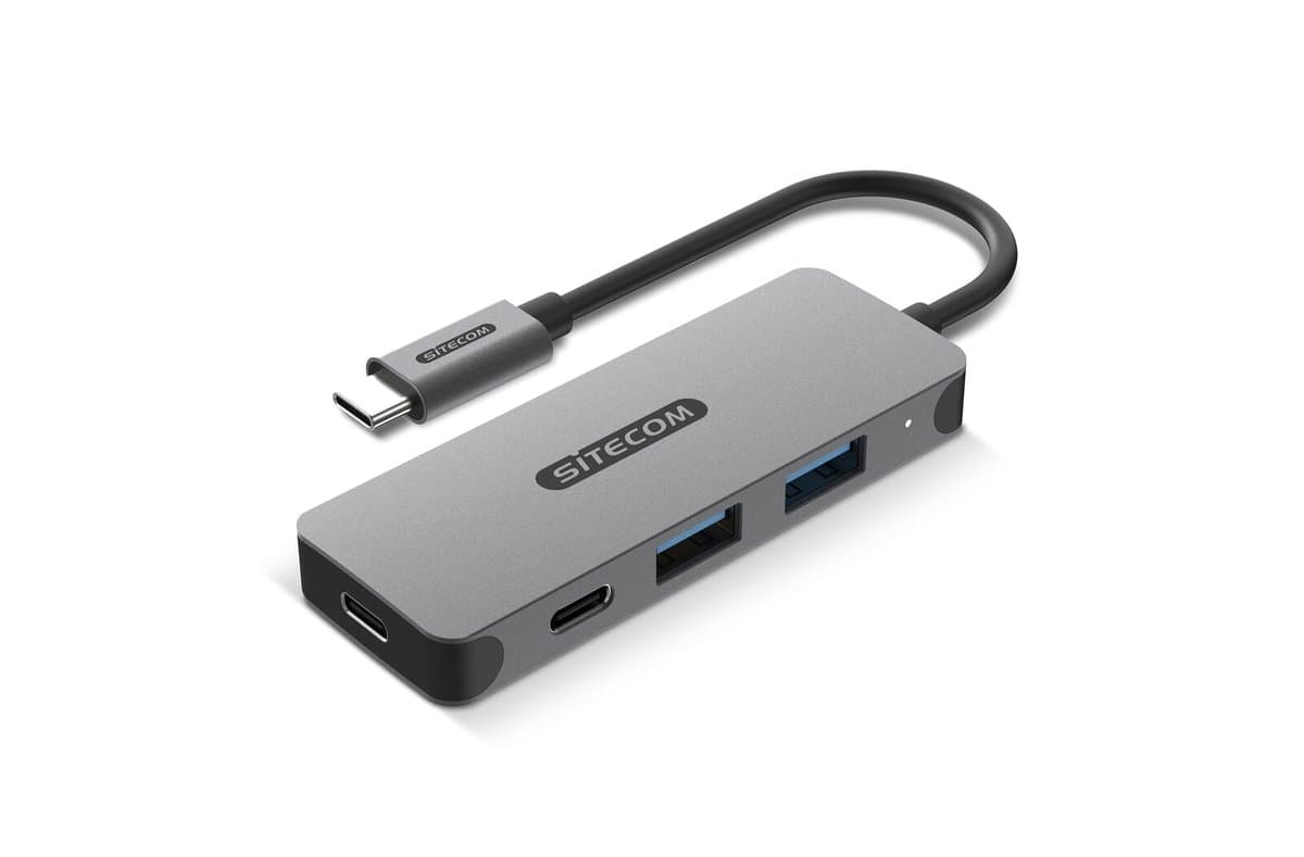 Sitecom CN-5010 USB-C to 2x USB-A + 2x USB-C Hub 3
