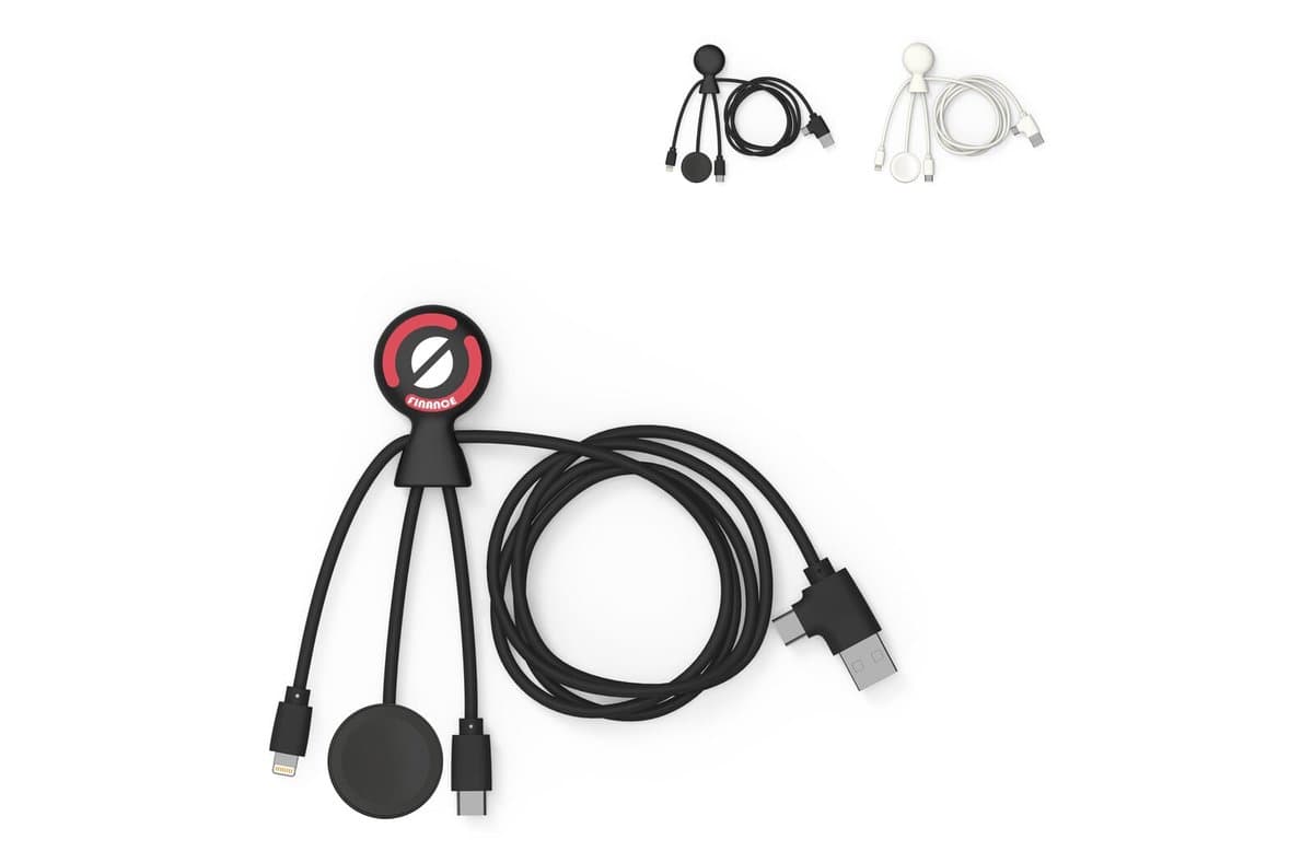 Xoopar Mr. Bio Long Multi Cable for Apple/Samsung Watch 1 Meter 1