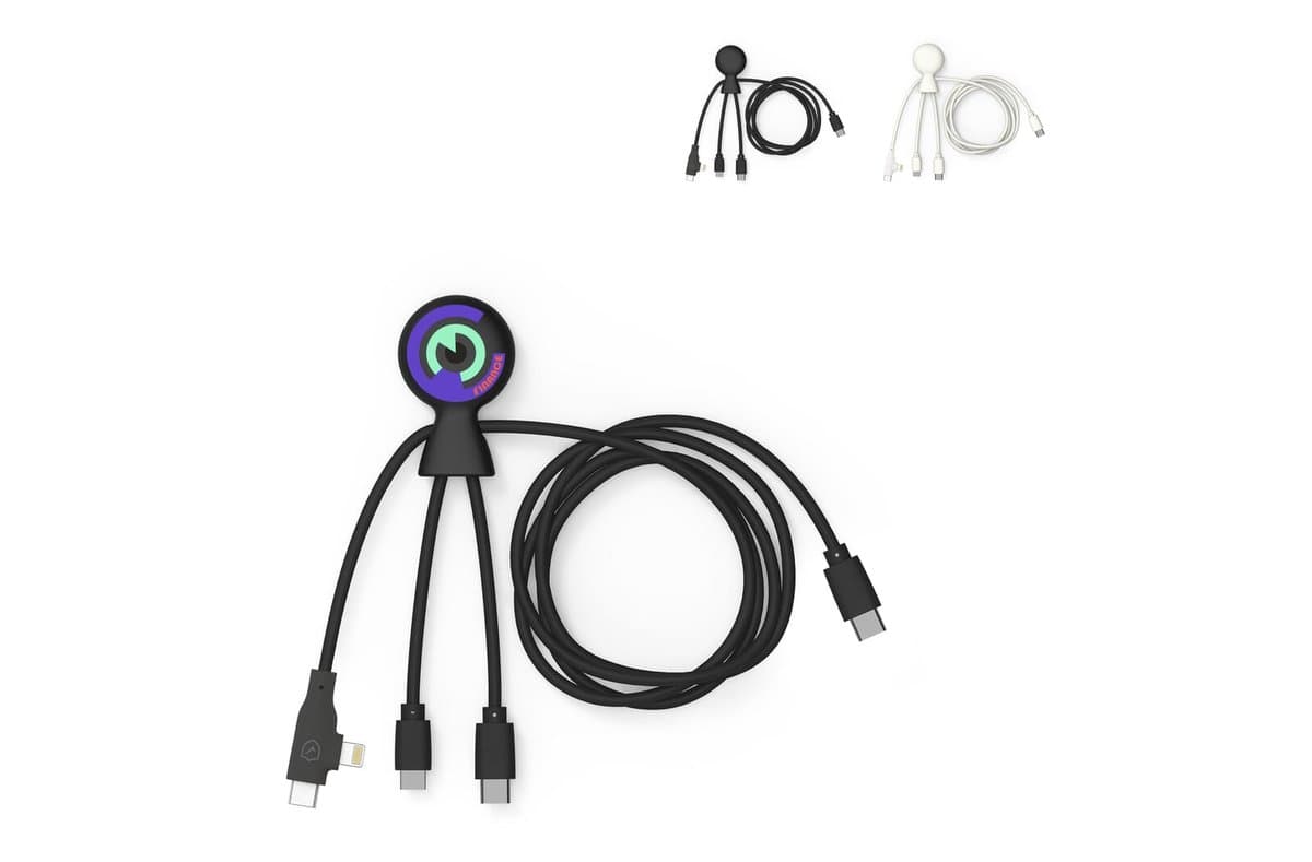 Xoopar Mr. Bio Long Multi Cable USB-C 1 Meter 1
