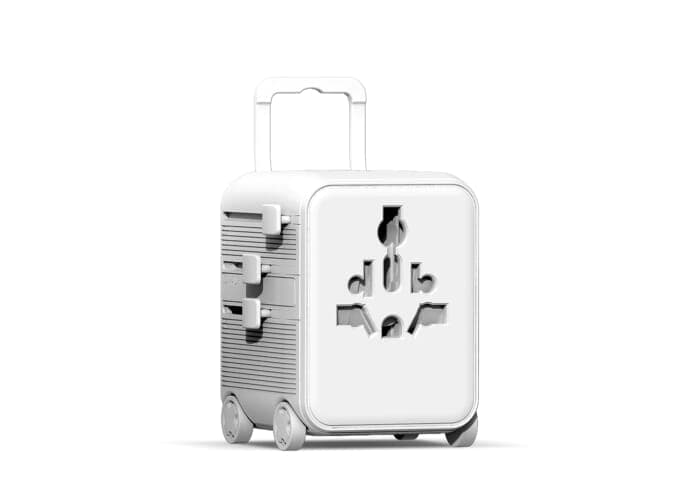 Xoopar Luggie GaN World Travel Adapter Trolley 2