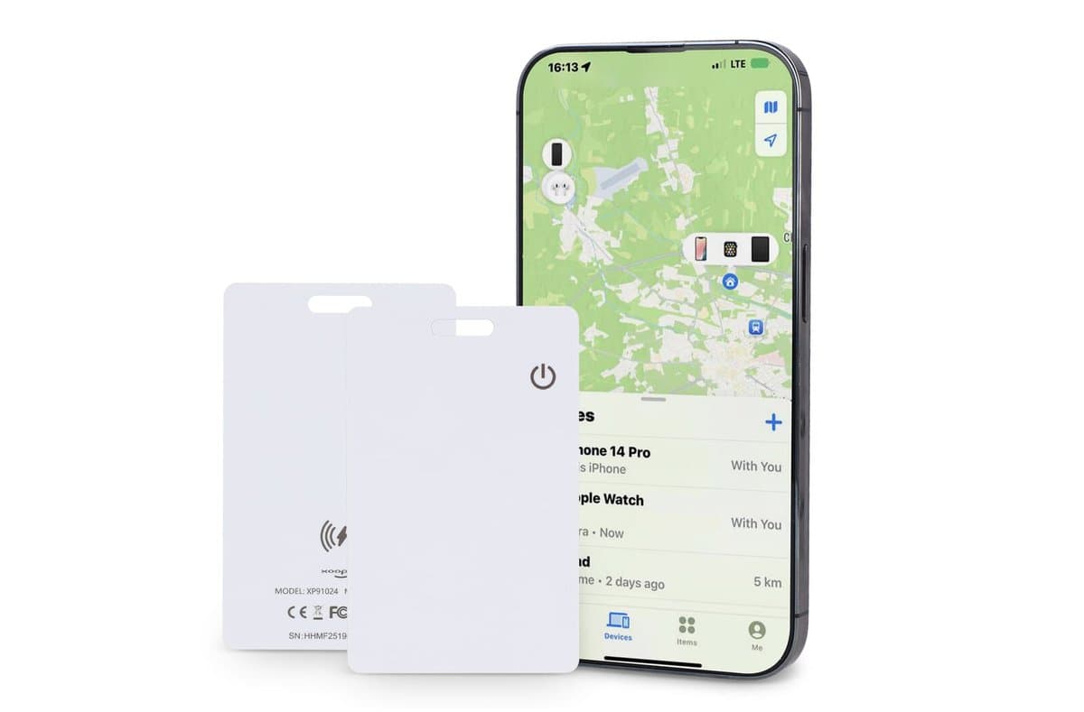 Xoopar ICE-Card Ultradune Tracker Card rechargeable 3
