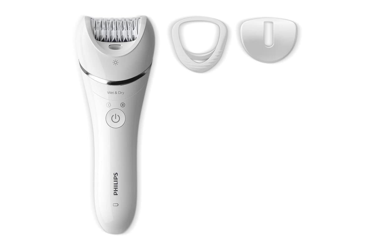 BRE700|Philips Epilator for legs and body, Wet & Dry 4