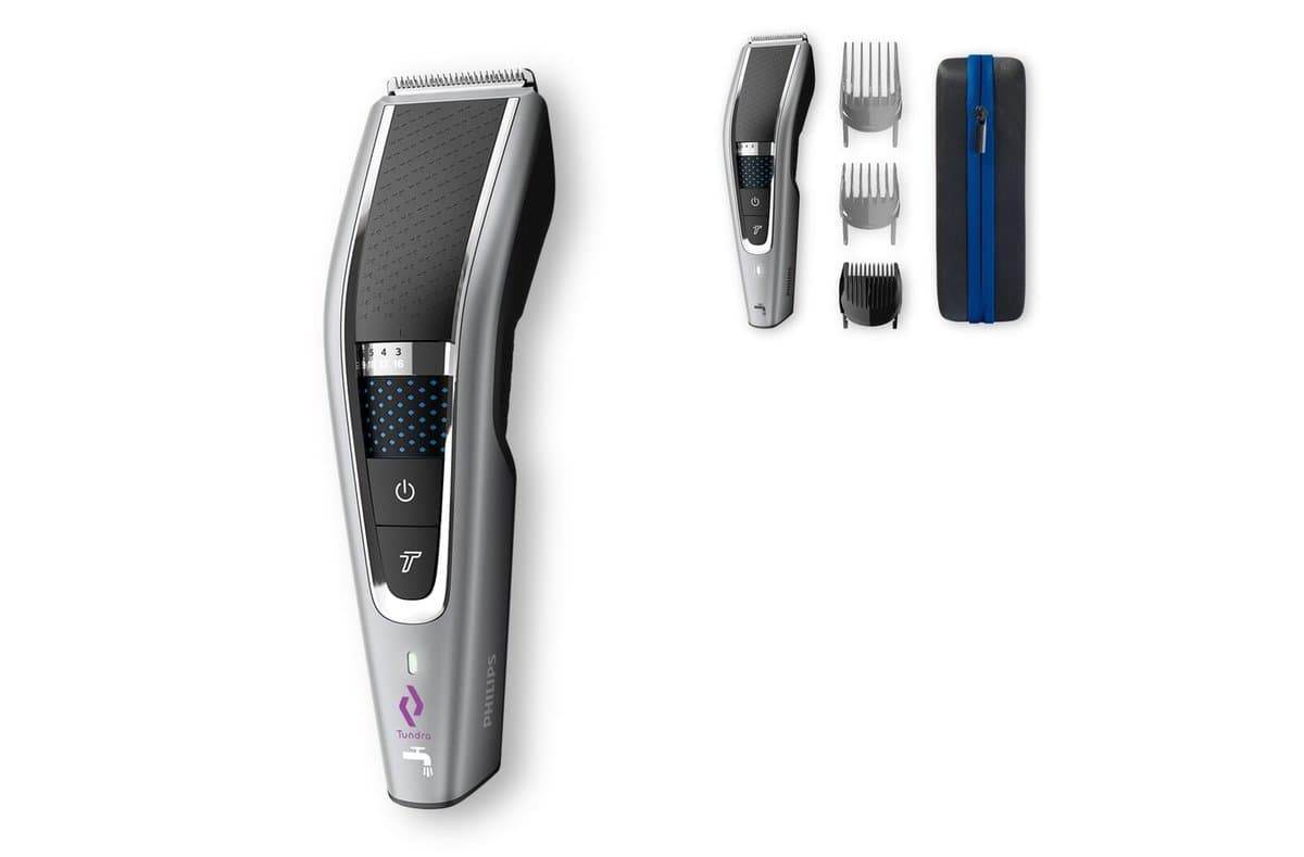 HC7650|Philips Washable cordless hair clipper with accessories