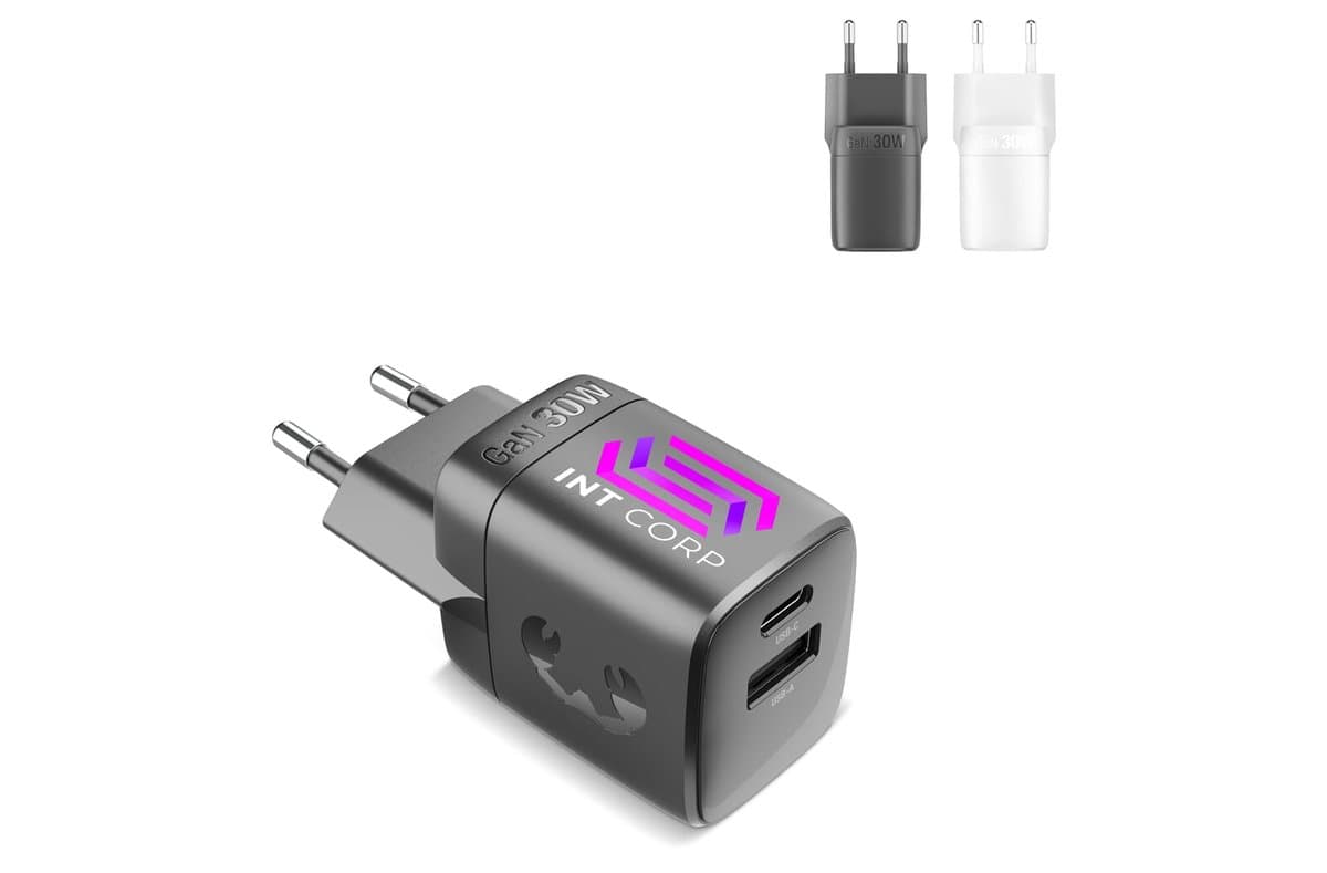 Fresh 'n Rebel 30W Fast Charger GaN USB-C & USB-A