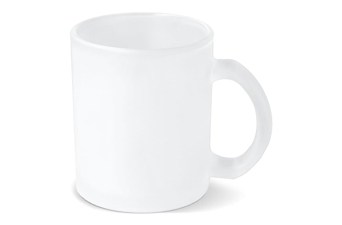 Mallorca subli frosted glass mug 335ml 3