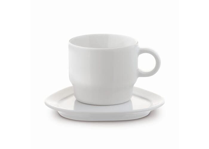 Cup & saucer triangle Satellite 180ml 2