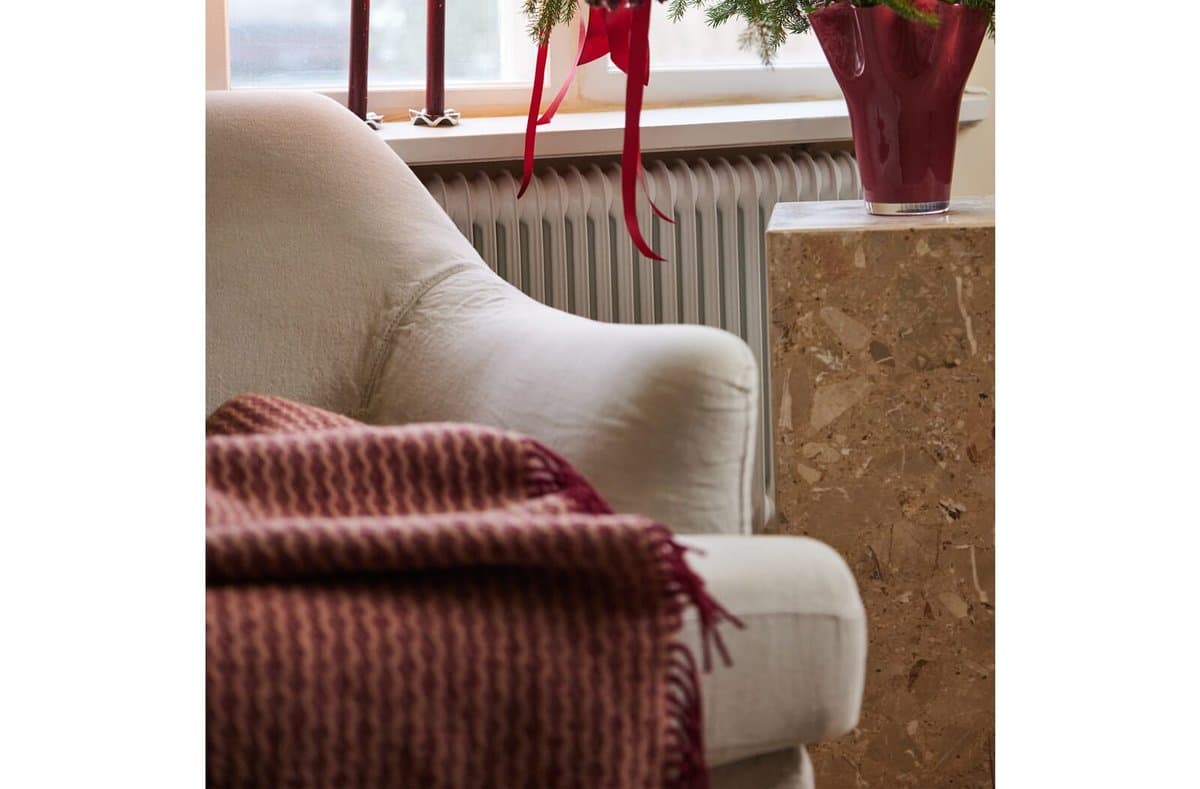 Sagaform Ulli 100% New Zeeland wool blanket 4