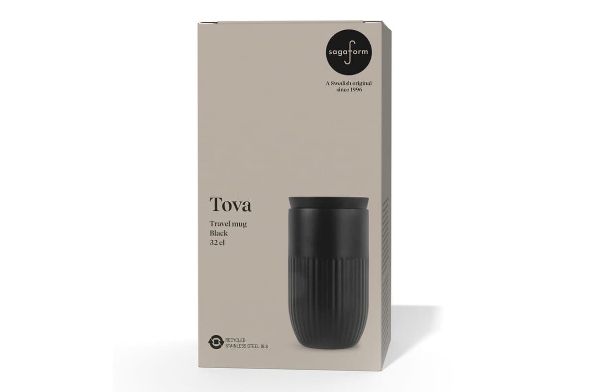 Sagaform Tova isolated mug, 320 ml leak-proof and dishwasher safe 4