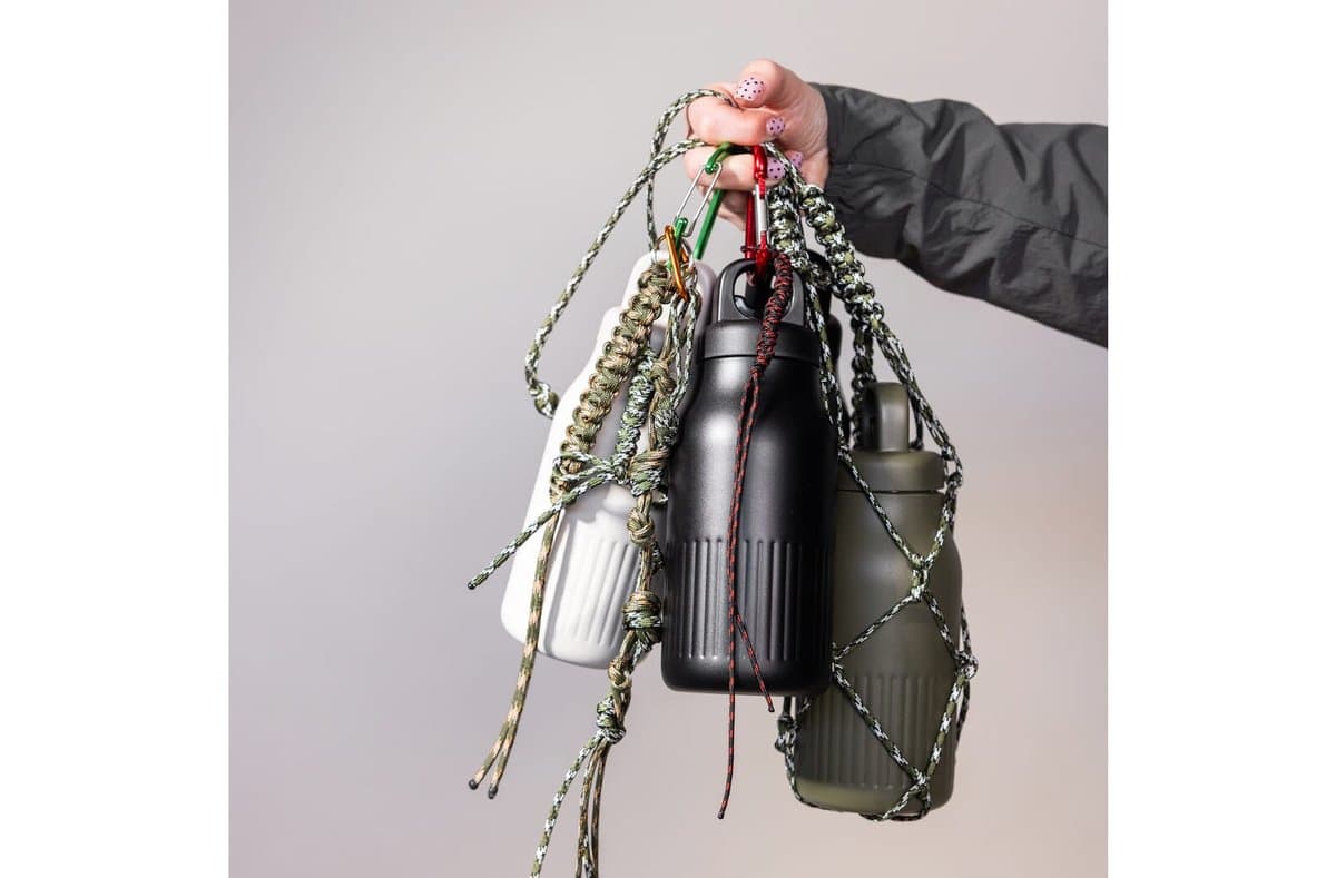 Sagaform Truls steel bottle with handy click open cap (recycled) 500 ml 5