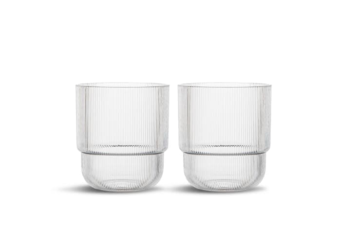 Billi water glass set of 2 2