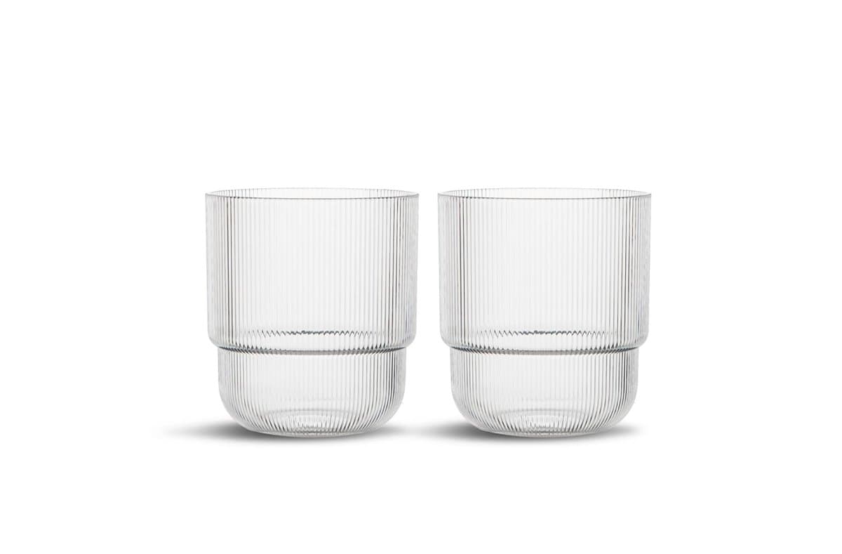 Billi water glass set of 2 3
