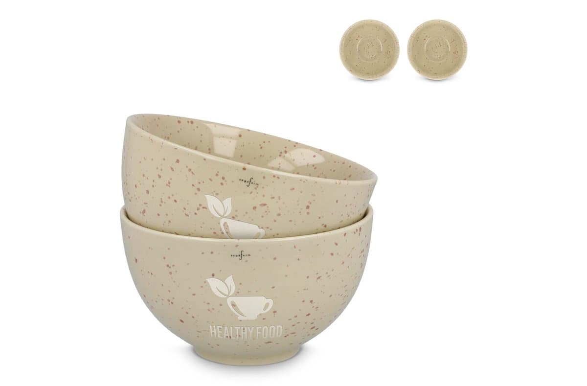 Sagaform Ditte Ceramic Bowl Set 12cm 1