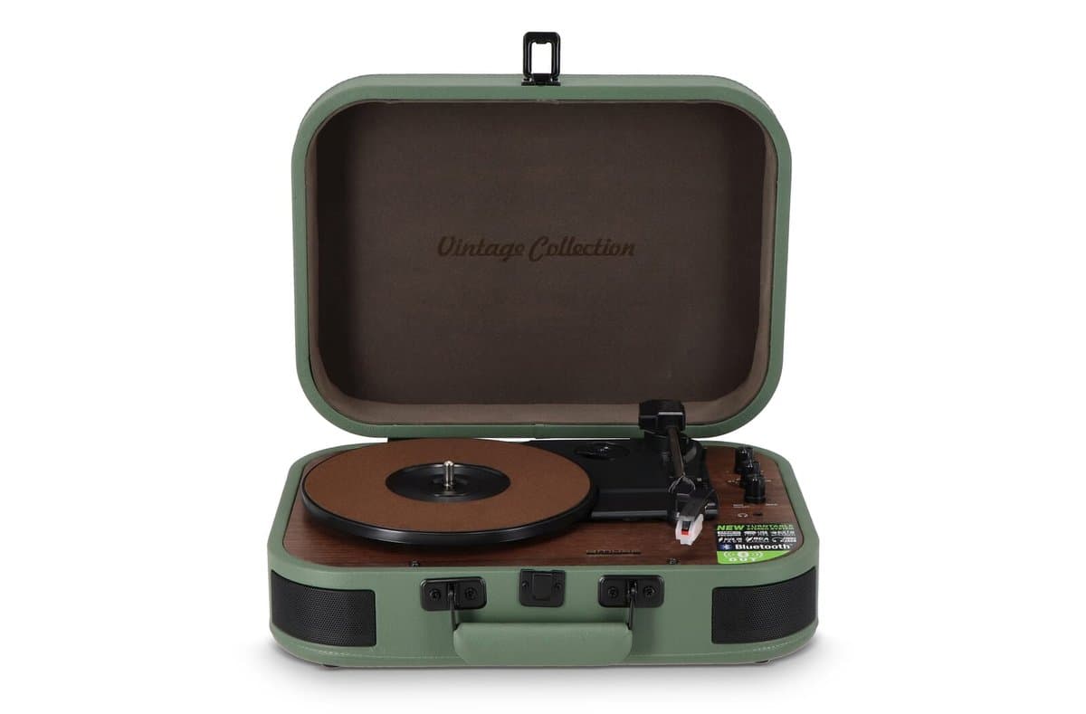 MT-207|Muse Vintage Turntable with BT-out 4