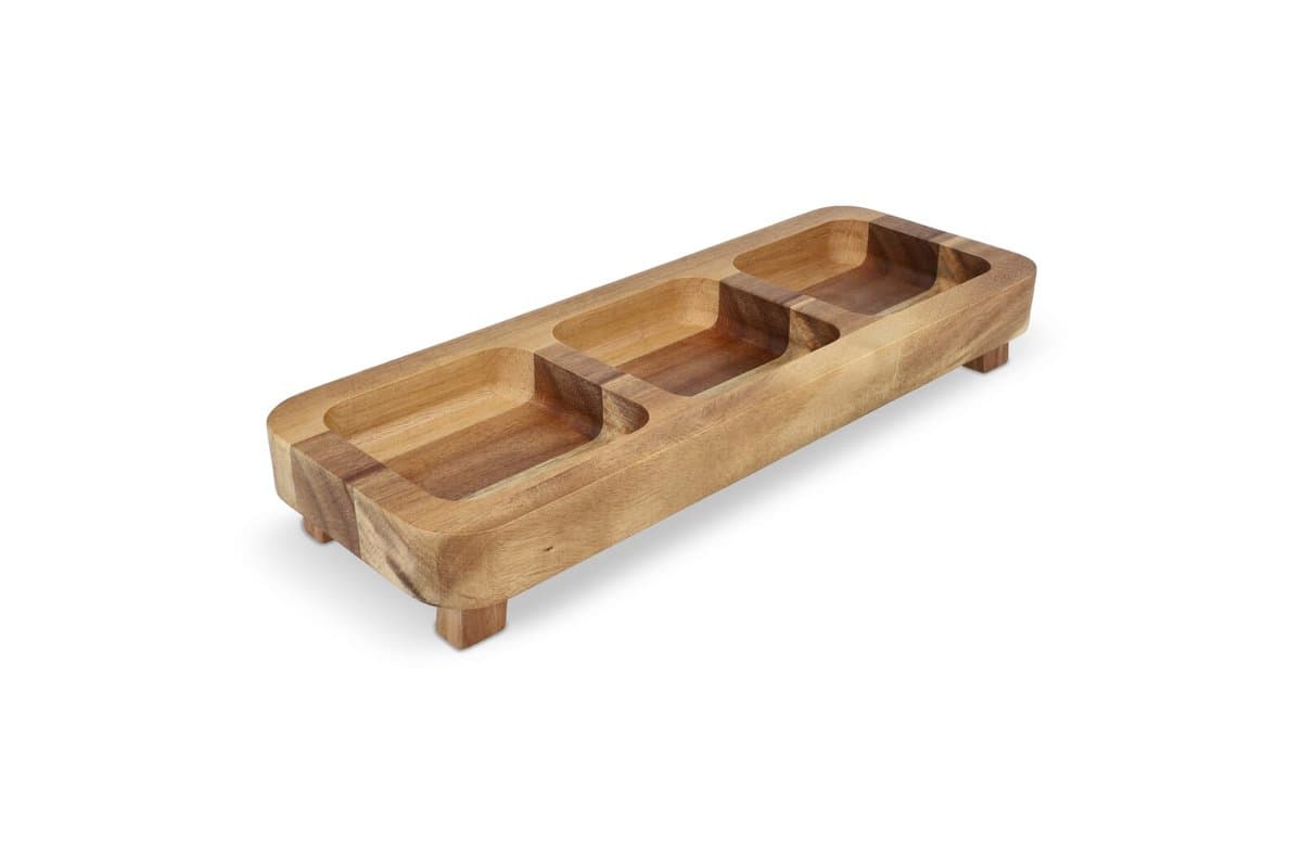 InSideOut Wooden mini snack table, 35cm 3