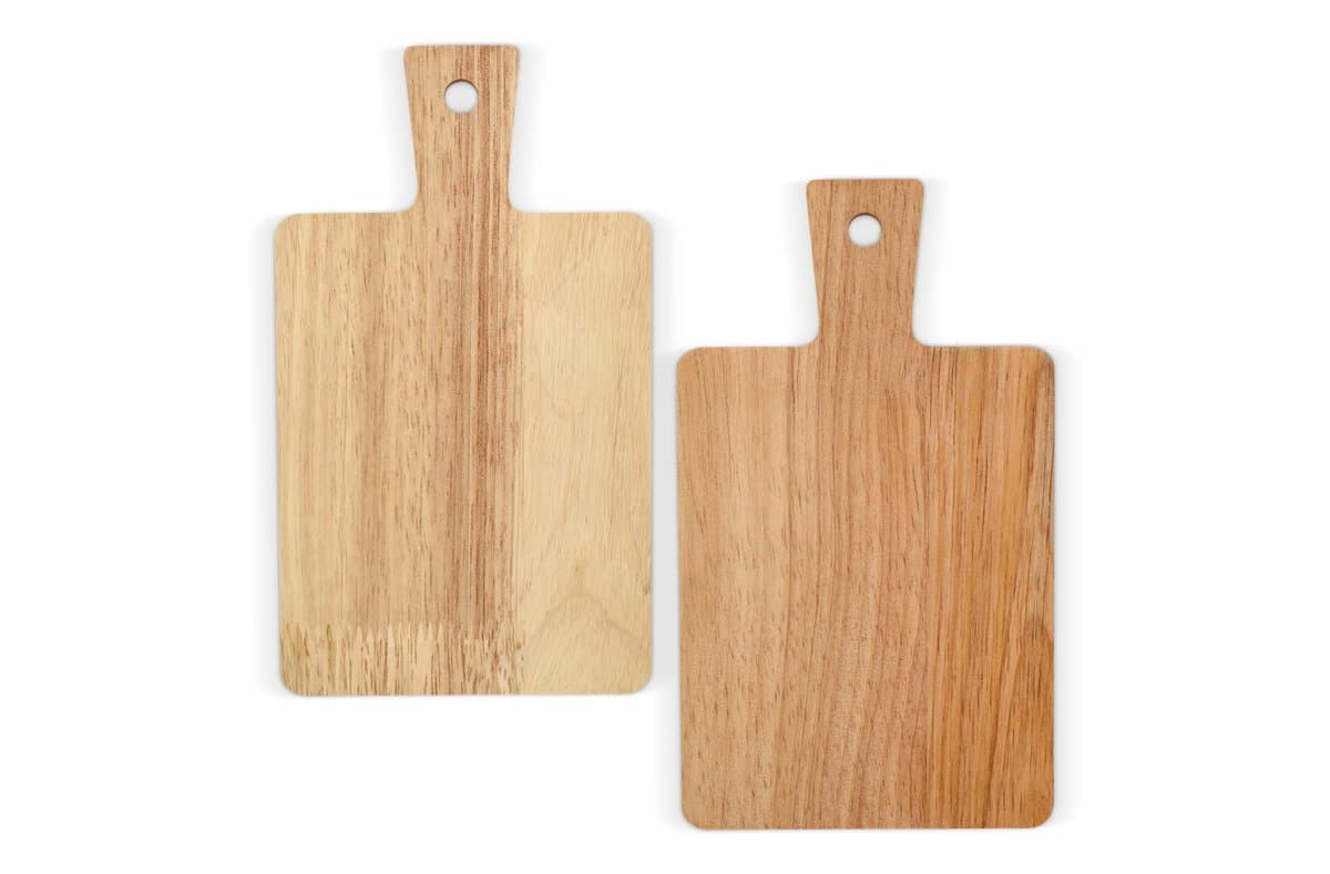 InSideOut 2-pack small wooden Tapas serving trays 3