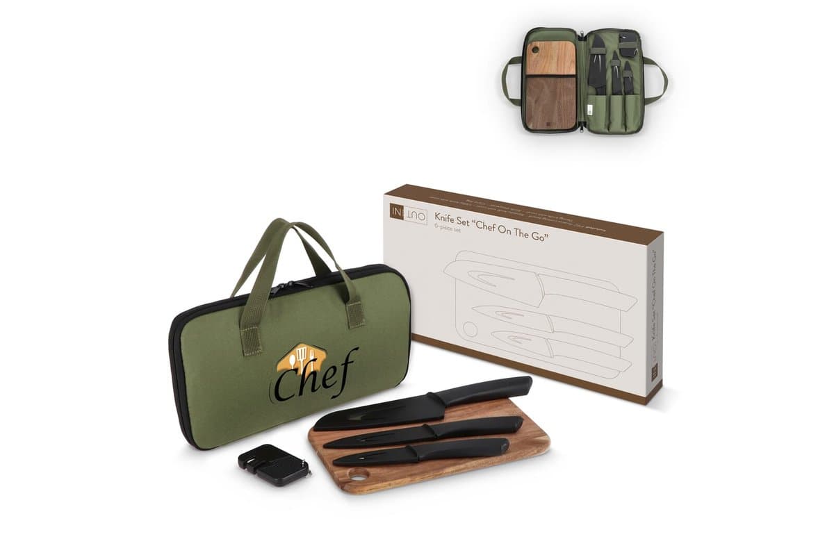 InSideOut 6-piece Knife Set Chef on the Go