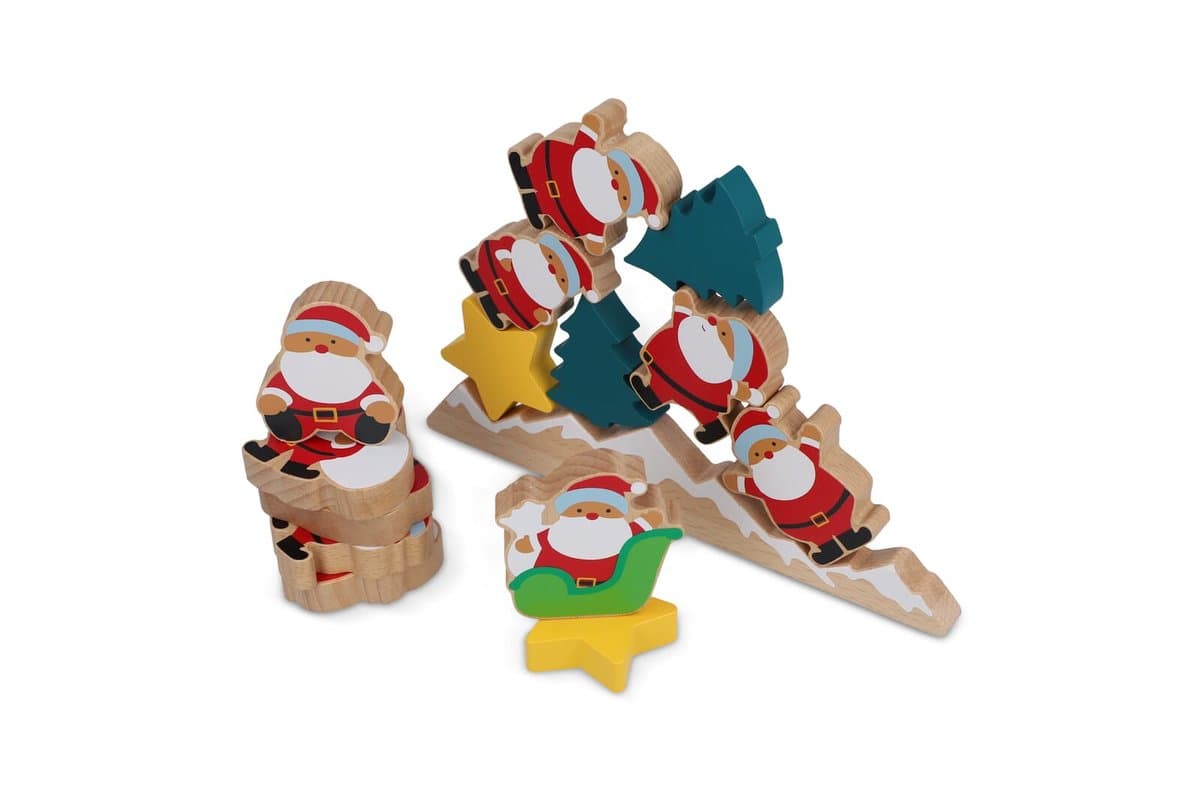 InSideOut Wooden Santa balancing game 4
