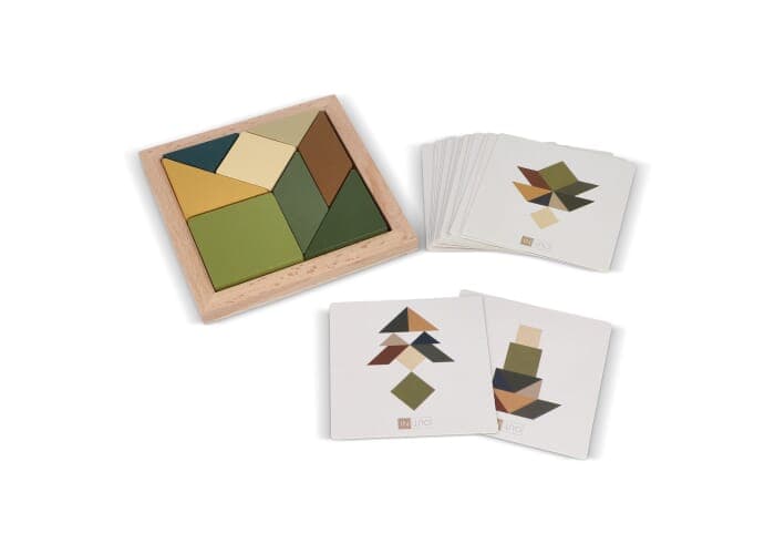 InSideOut Wooden Tangram think IQ puzzle 2