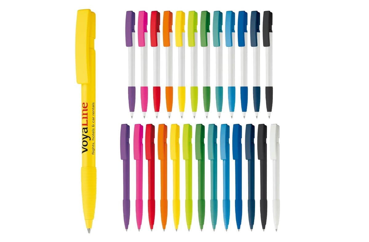 Nash ball pen rubber grip hardcolour