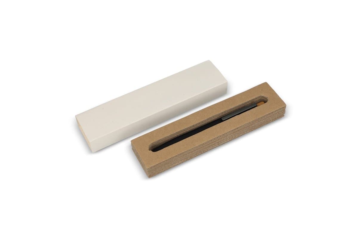 Recycled milk carton pen box, 1 pen 5