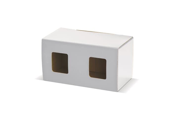 Box for 2 mugs with window 2