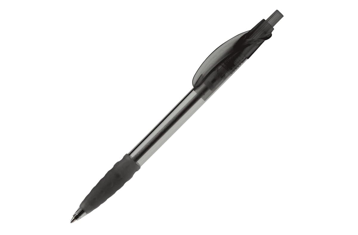 Cosmo ball pen transparent rubber grip 5