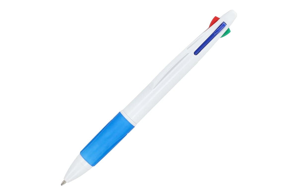 4 Colour pen with grip 5