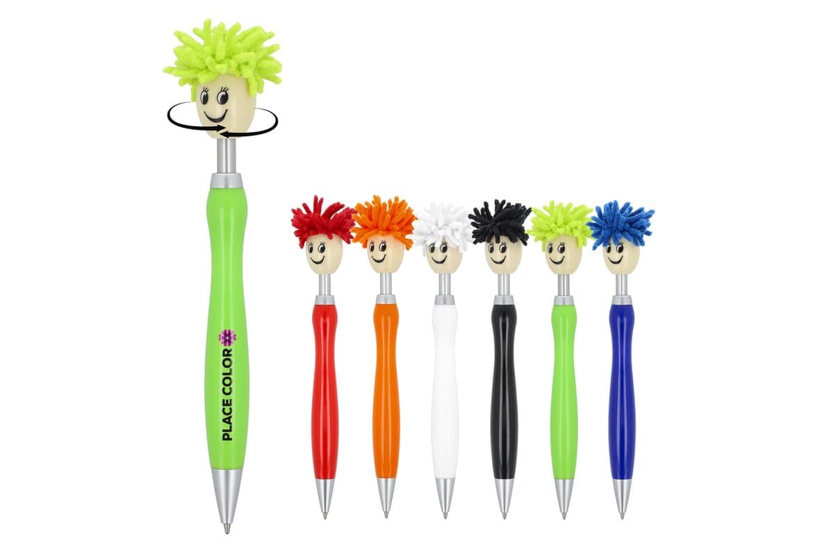 Hairy spinner pen