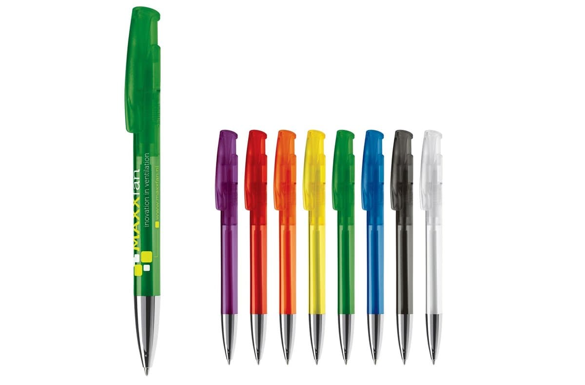 Avalon ball pen metal tip transparent
