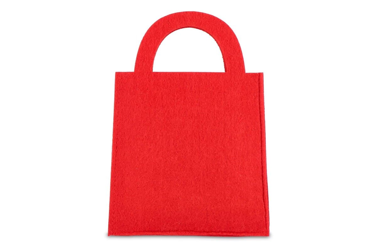 Felt gift bag 15 x 21 cm 4