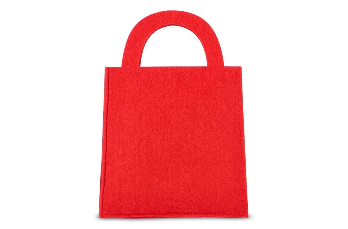 Felt gift bag 15 x 21 cm 5