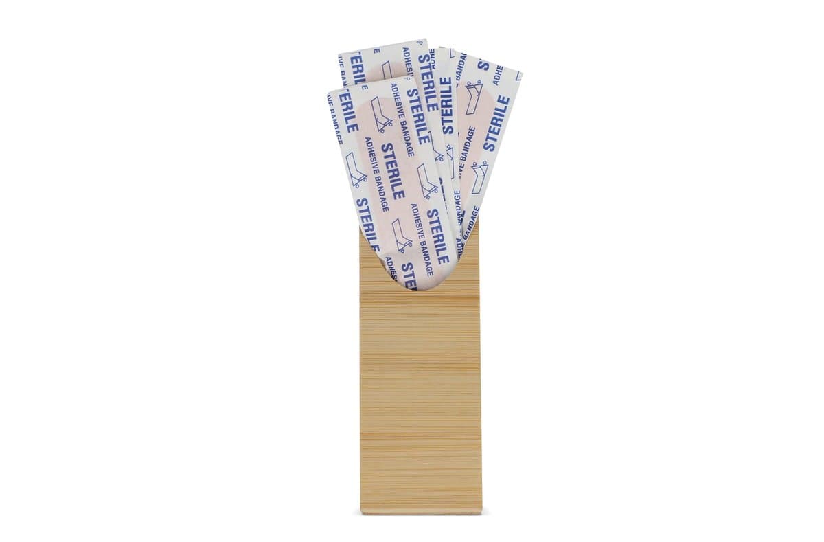 Bandages in bamboo box 4