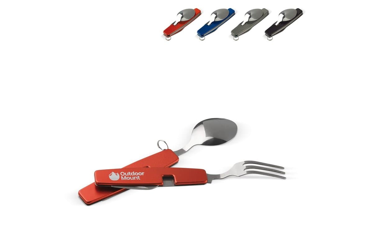 Foldable cutlery in multi-tool