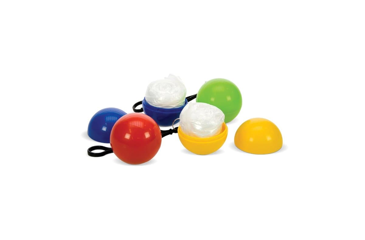 Rain poncho in a ball 4