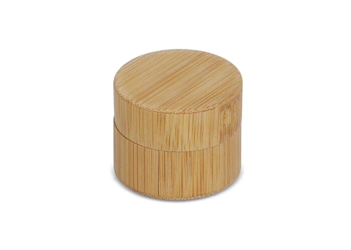 Lipbalm round bamboo 2