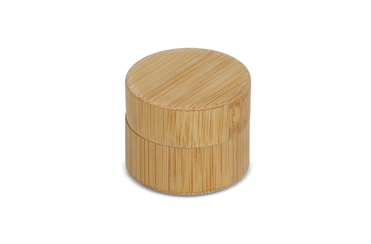 Lipbalm round bamboo 3