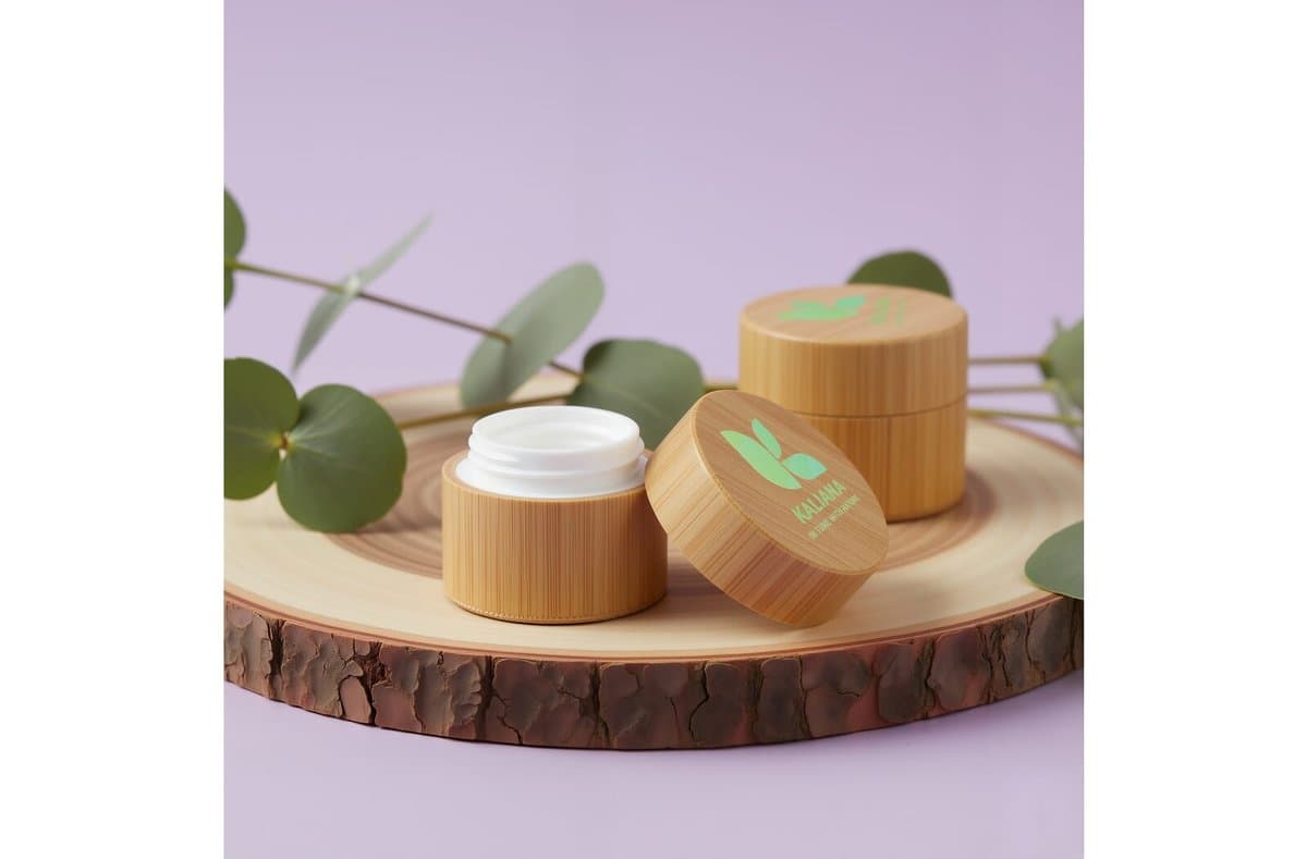 Lipbalm round bamboo 4