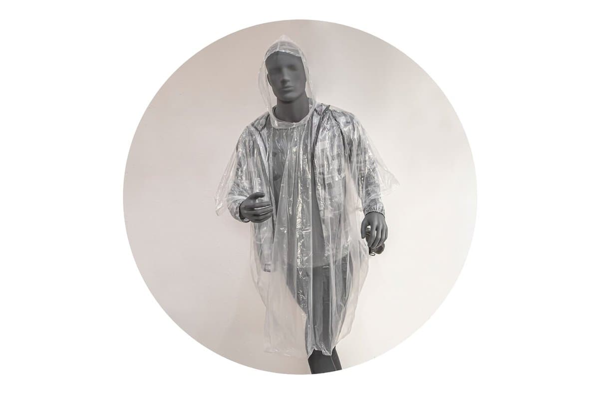 Biodegradable rain poncho 4
