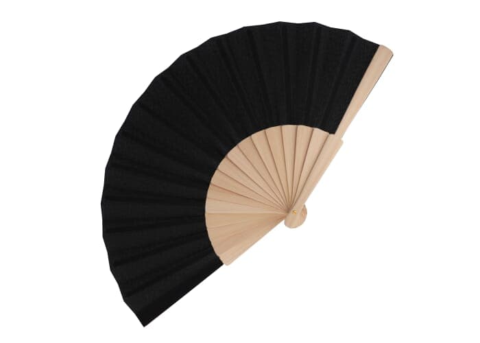 Hand fan wood & R-PET 5